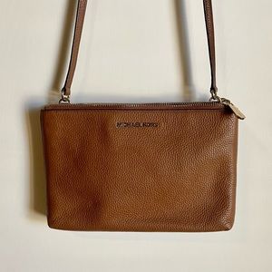 Michael Kors Double Zipper Crossbody